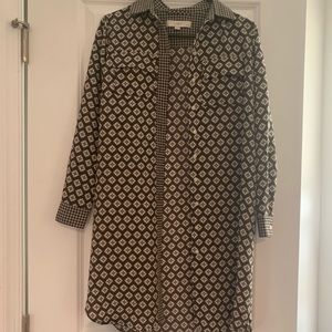 Casual button up dress